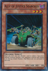 Ally of Justice Searcher - HA02-EN019 - Super Rare - Unlimited