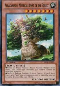 Alpacaribou, Mystical Beast of the Forest - LVAL-EN095 - Common - 1st Edition