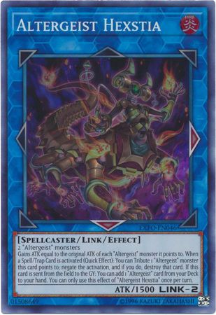 Altergeist Hexstia - EXFO-EN046 - Super Rare - Unlimited