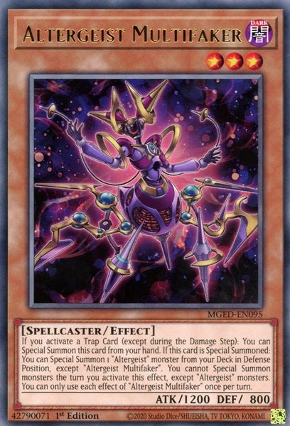 Altergeist Multifaker - MGED-EN095 - Rare - 1st Edition