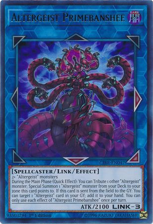 Altergeist Primebanshee - CIBR-EN047 - Ultra Rare - 1st Edition
