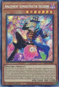 Amazement Administrator Arlekino - LIOV-EN006 - Secret Rare - 1st Edition