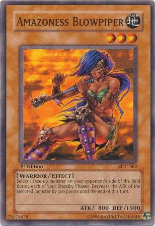Amazoness Blowpiper - MFC-062 - Common - 1st Edition