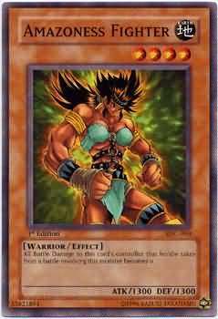 Amazoness Fighter - MFC-060 - Common - 1st Edition