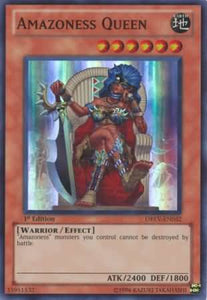 Amazoness Queen - DREV-EN032 - Super Rare - 1st Edition