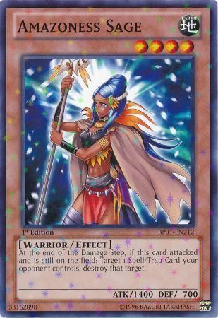 Amazoness Sage - BP01-EN212 - Starfoil Rare - 1st Edition