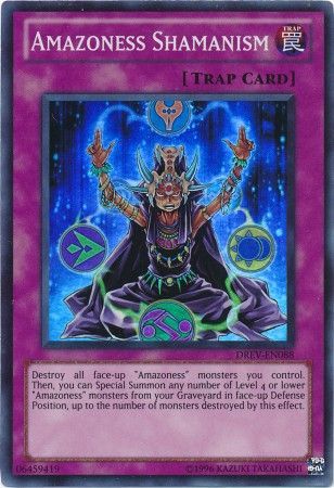 Amazoness Shamanism - DREV-EN088 - Super Rare - Unlimited