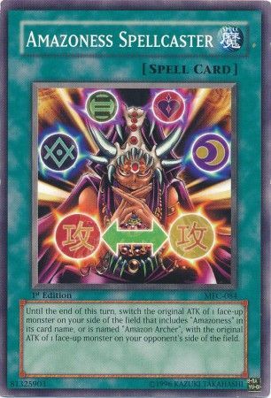 Amazoness Spellcaster - MFC-084 - Common - 1st Edition