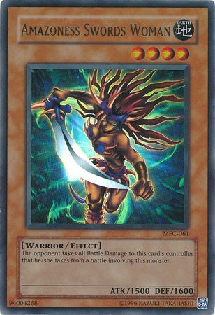 Amazoness Swords Woman - MFC-061 - Ultra Rare - Unlimited