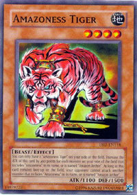 Amazoness Tiger - DR1-EN118 - Common - Unlimited