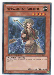 Amazoness Archer - GLD3-EN003 - Common - Limited