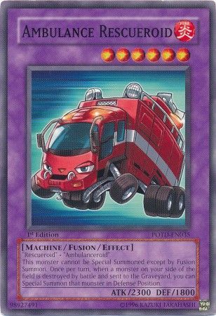 Ambulance Rescueroid - POTD-EN035 - Common - 1st Edition