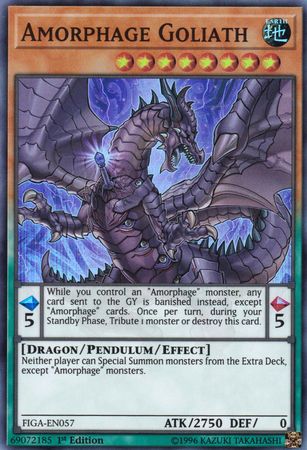 Amorphage Goliath - FIGA-EN057 - Super Rare - 1st Edition