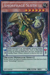 Amorphage Sloth - SHVI-EN030 - Secret Rare - Unlimited