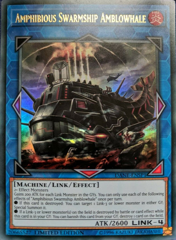 Amphibious Swarmship Amblowhale - DANE-ENSP1 - Ultra Rare - Limited