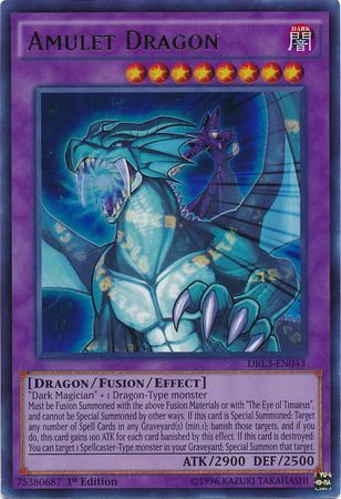 Amulet Dragon - DRLG-EN003 - Secret Rare - 1st Edition