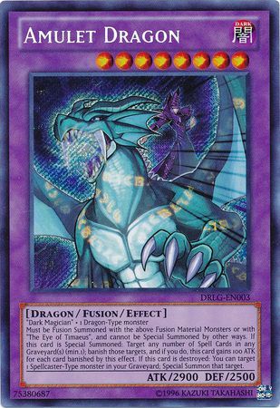 Amulet Dragon - DRLG-EN003 - Secret Rare - Unlimited
