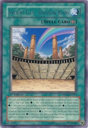 Ancient City - Rainbow Ruins - DP07-EN017 - Rare - 1st Edition