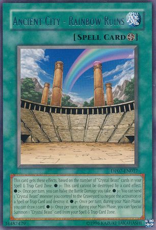 Ancient City - Rainbow Ruins - DP07-EN017 - Rare - Unlimited