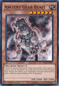 Ancient Gear Beast - SR03-EN007 - Common - 1st Edition