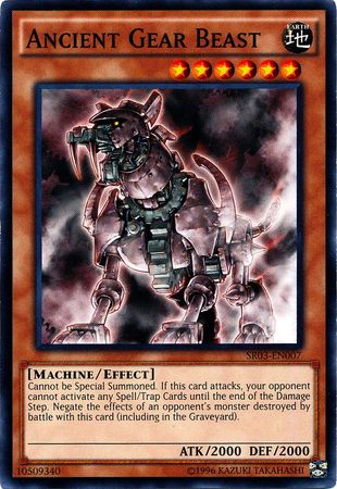 Ancient Gear Beast - SR03-EN007 - Common - Unlimited