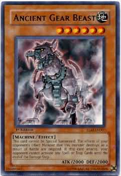 Ancient Gear Beast - TLM-EN007 - Rare - 1st Edition