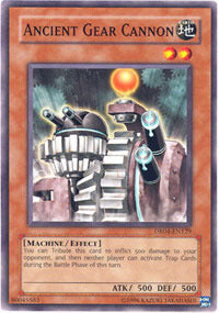 Ancient Gear Cannon - DR04-EN129 - Common - Unlimited
