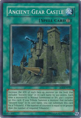 Ancient Gear Castle - SOI-EN047 - Super Rare - Unlimited