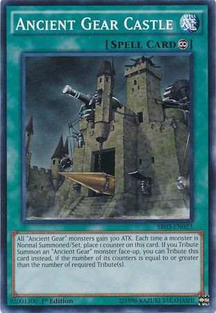 Ancient Gear Castle - SR03-EN023 - Common - 1st Edition