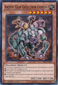 Ancient Gear Gadjiltron Chimera - SR03-EN006 - Common - 1st Edition