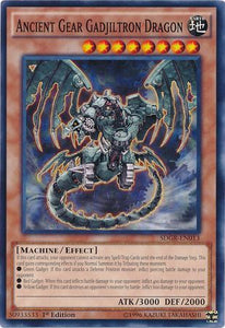 Ancient Gear Gadjiltron Dragon - SDGR-EN013 - Common - 1st Edition