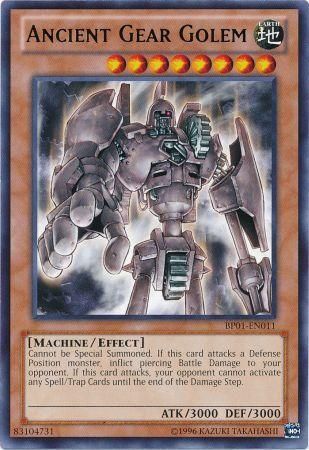 Ancient Gear Golem - BP01-EN011 - Rare - Unlimited