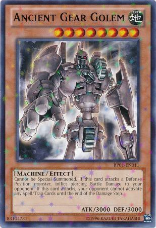 Ancient Gear Golem - BP01-EN011 - Starfoil Rare - Unlimited