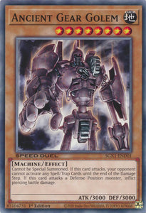 Ancient Gear Golem - SGX1-END01 - Common - 1st Edition