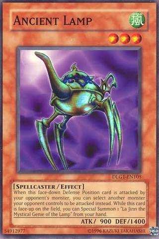 Ancient Lamp - DLG1-EN105 - Super Rare - Unlimited