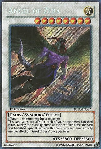 Angel of Zera - JOTL-EN087 - Secret Rare - 1st Edition