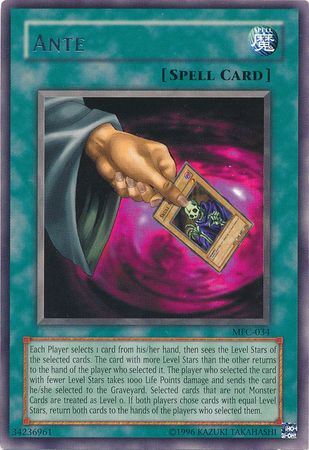 Ante - MFC-034 - Rare - Unlimited