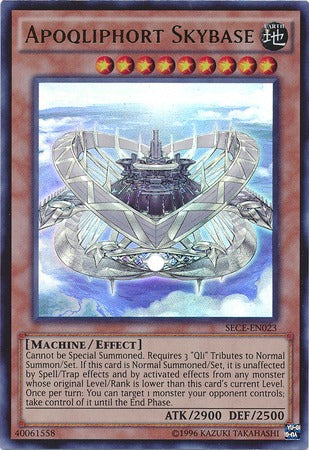 Apoqliphort Skybase - SECE-EN023 - Ultra Rare - Unlimited