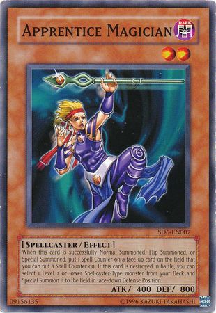 Apprentice Magician - SD6-EN007 - Common - Unlimited