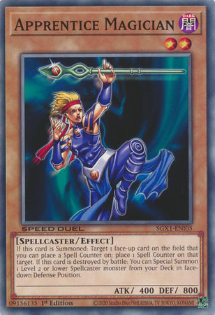 Apprentice Magician - SGX1-ENI05 - Common - 1st Edition