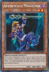 Apprentice Magician - SGX1-ENI05 - Secret Rare - 1st Edition