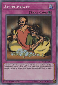 Appropriate - MYFI-EN058 - Super Rare - 1st Edition