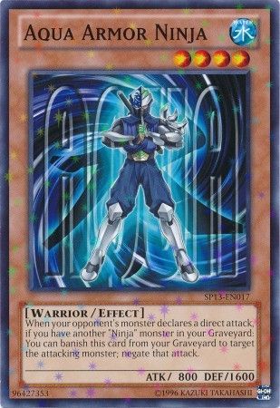 Aqua Armor Ninja - SP13-EN017 - Starfoil Rare - Unlimited