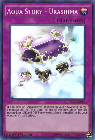 Aqua Story - Urashima - DRL2-EN045 - Super Rare - 1st Edition
