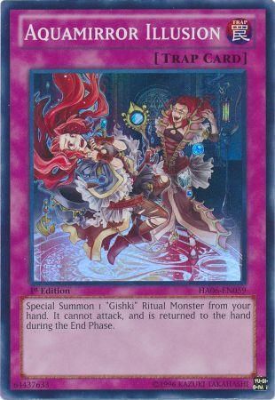 Aquamirror Illusion - HA06-EN059 - Super Rare - Unlimited