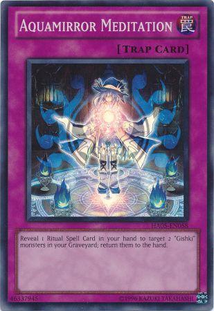 Aquamirror Meditation - HA05-EN058 - Super Rare - Unlimited