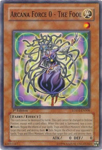 Arcana Force 0 - The Fool - LODT-EN008 - Common - 1st Edition