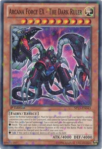 Arcana Force EX - The Dark Ruler - SP13-EN043 - Starfoil Rare - 1st Edition