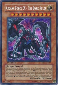 Arcana Force EX - The Dark Ruler - LODT-EN017 - Secret Rare - 1st Edition