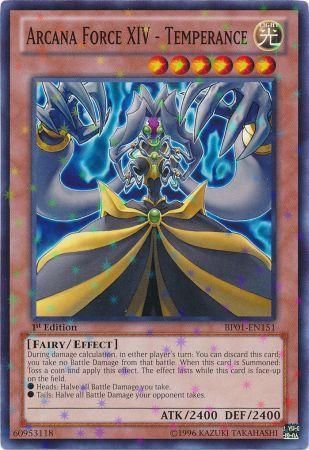 Arcana Force XIV - Temperance - BP01-EN151 - Starfoil Rare - 1st Edition